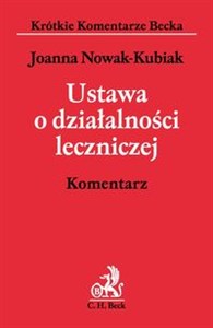 Obrazek Ustawa o działalności leczniczej Komentarz