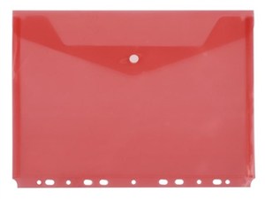 Obrazek Teczka A4 do segregatora D.RECT - czerwona