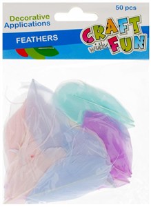 Picture of Piórka 4-5cm pastelowe 50szt