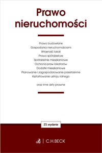 Obrazek Prawo nieruchomości oraz inne akty prawne