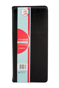 Picture of Wizytownik 128 czteroklatkowy 733 czarny