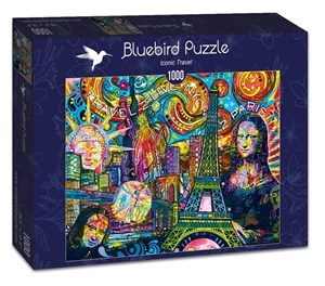Picture of Puzzle 1000 Ikony podróży