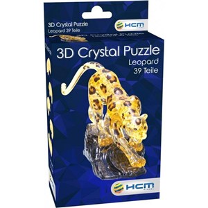Obrazek Crystal Puzzle - Leopard