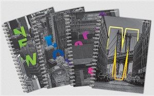 Obrazek Kołozeszyt A5/100K kratka City (5szt)