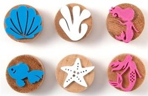 Picture of Stemple drewniane syreny 6szt