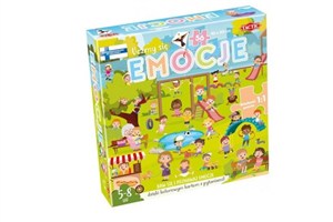 Obrazek Uczmy się Emocje Układanka edukacyjna z grą