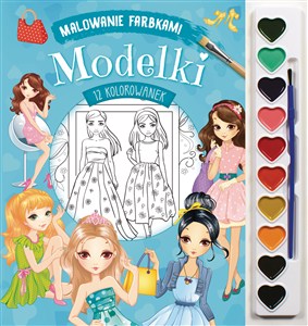 Picture of Malowanie farbkami. Modelki