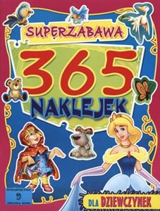 Obrazek 365 naklejek dla dziewczynek Superzabawa