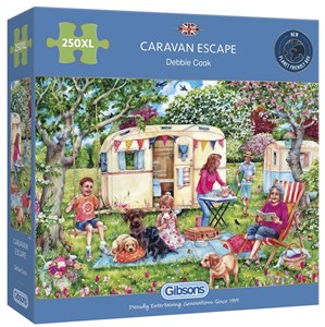 Obrazek Puzzle 250 XL Czas na kemping G3
