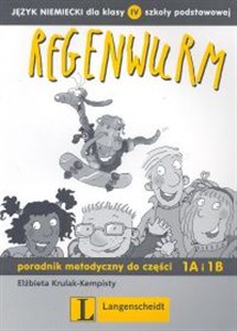 Obrazek Regenwurm 1A/1B Poradnik metodyczny Język niemiecki dla kl.4 Szkoła podstawowa