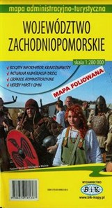 Picture of Województwo Zachodniopomorskie mapa administracyjno-turystyczna