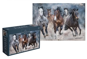 Obrazek Puzzle 1000 Wild Horses 3