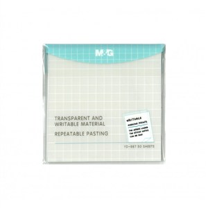 Picture of Karteczki samoprzylepne transparent 50 ark. mix