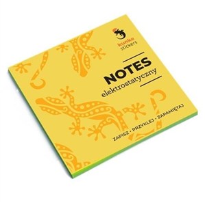 Obrazek Notes elektrostatyczny zielony 100 karteczek