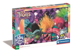 Picture of Puzzle 104 brylantowe 104 Trolls 3 20191
