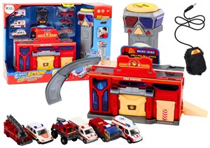 Picture of Straż pożarna + pojazdy 6szt
