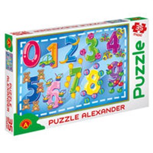 Obrazek Puzzle 35 maxi cyferki