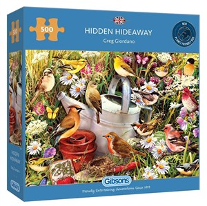 Obrazek Puzzle 500 Ukryta kryjówka G3