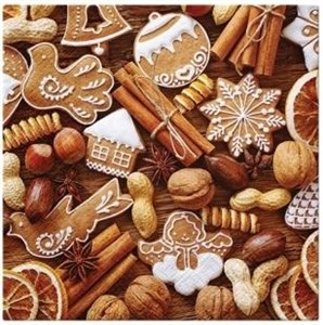 Picture of Serwetki Pierniki 33x33cm 20szt