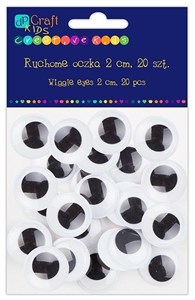 Picture of Ruchome oczka 2 cm 20szt