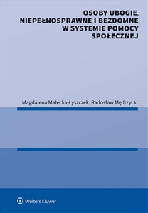 Obrazek Osoby ubogie niepełnosprawne i bezdomne w systemie pomocy społecznej
