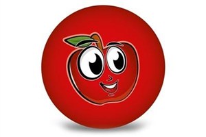 Picture of Piłka PVC 230MM - Jabłko