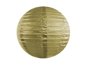 Picture of Lampion papierowy złoty 35cm