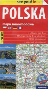 Obrazek Polska mapa samochodowa 1:700 000