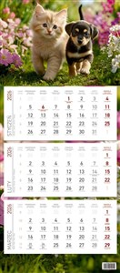 Picture of Kalendarz 2026 trójdzielny ekonomiczny PRZYJACIELE KS 045B PRZYJACIELE