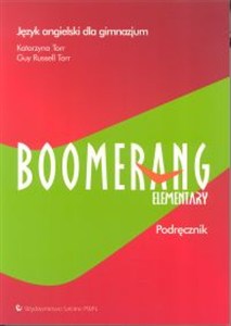 Obrazek Boomerang Elementary Podręcznik Język angielski Gimnazjum