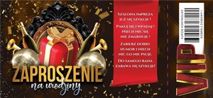 Picture of Zaproszenie Urodziny (10szt)
