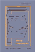 Zobacz : Teksty roz... - Józef Wittlin