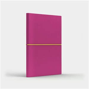 Picture of Notatnik like U Fun M gładki różowy/cytrynowy