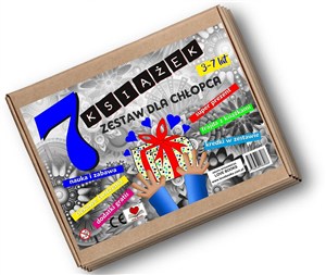 Obrazek 7 książek. Zestaw dla chłopca 3-7 lat