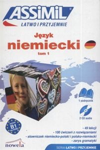 Picture of Język niemiecki łatwo i przyjemnie Tom 1 + 2CD poziom B1
