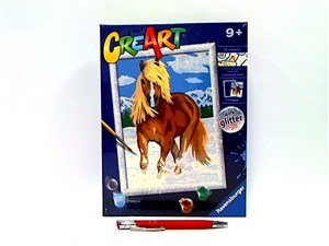 Obrazek CreArt dla dzieci: Królewski koń
