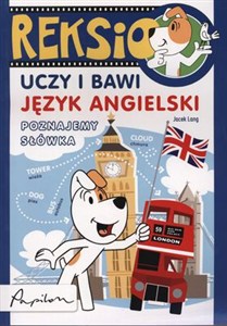 Obrazek Reksio uczy i bawi Język angielski Poznajemy słówka