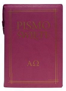 Picture of Pismo Święte Starego i Nowego Testamentu (różowe etui)