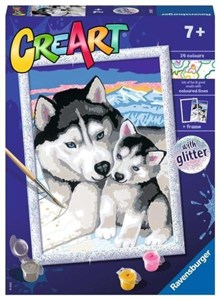 Picture of CreArt dla dzieci: Husky