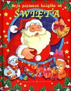 Obrazek Moja pierwsza książka na święta czerwona