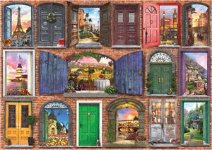 Obrazek Puzzle 1000 Drzwi Europy