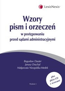 Obrazek Wzory pism i orzeczeń w postępowaniu przed sądami administracyjnymi