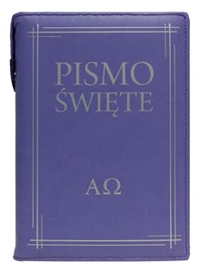 Obrazek Pismo Święte w etui fioletowe