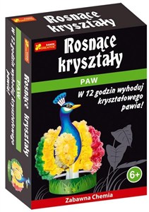 Picture of Kryształowy paw Rosnące kryształy