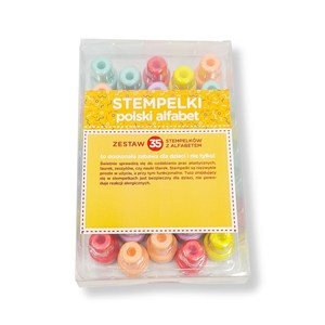 Picture of Zestaw 35 stempelków z alfabetem