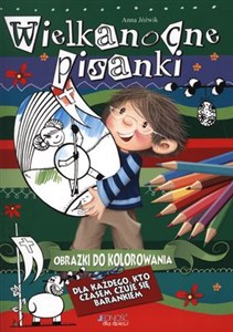 Obrazek Wielkanocne pisanki Obrazki do kolorowania dla każdego, kto czasem czuje się barankiem.