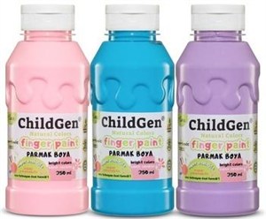 Obrazek Farby do malowania palcami 3x350ml