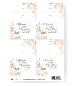 Obrazek Naklejki dedykacyjne - Wszystko mogę