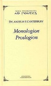 Picture of Monologion Proslogion