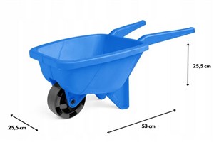 Obrazek Taczka do piasku niebieska